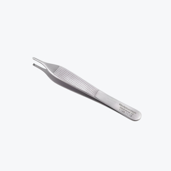 Adson tissue forceps 1x2 teeth 12 cm