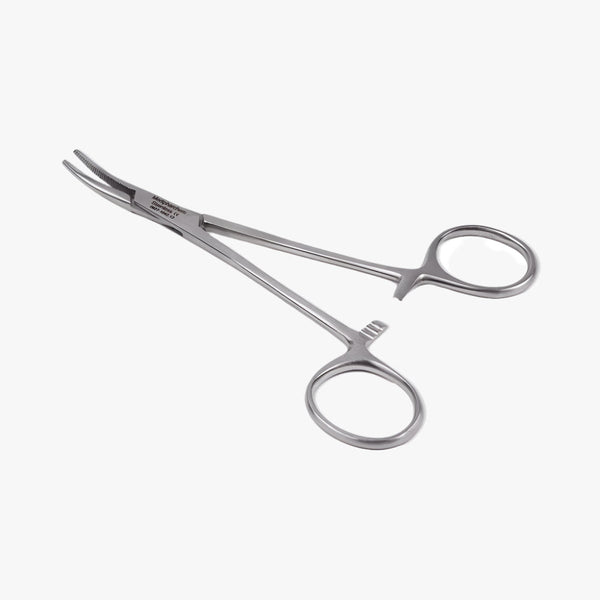 Mosquito forceps, curved, 12 cm