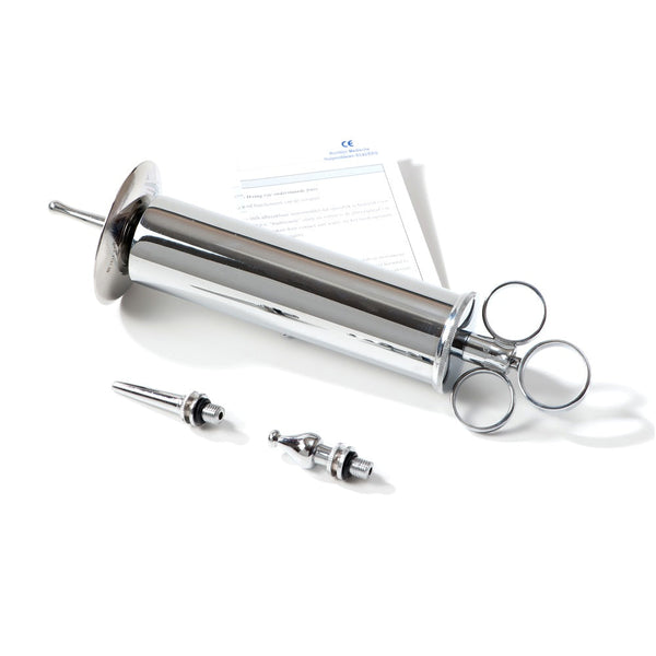 Ear syringe 100 ml with 3 adapters and shield