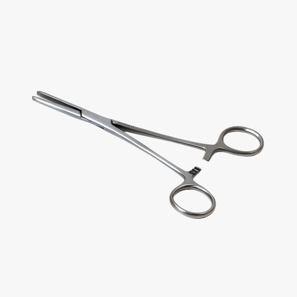 Pean tubing clamp straight 16 cm smooth