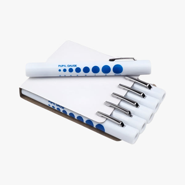 Disposable penlight with batteries 6 pcs