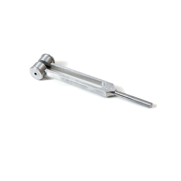 Tuning fork 128 Hz with dampers, aluminium 19 cm