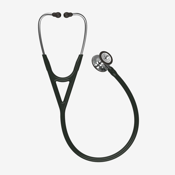 Littmann Cardiology IV Stethoscope, Black with Mirror-Finish Chestpiece
