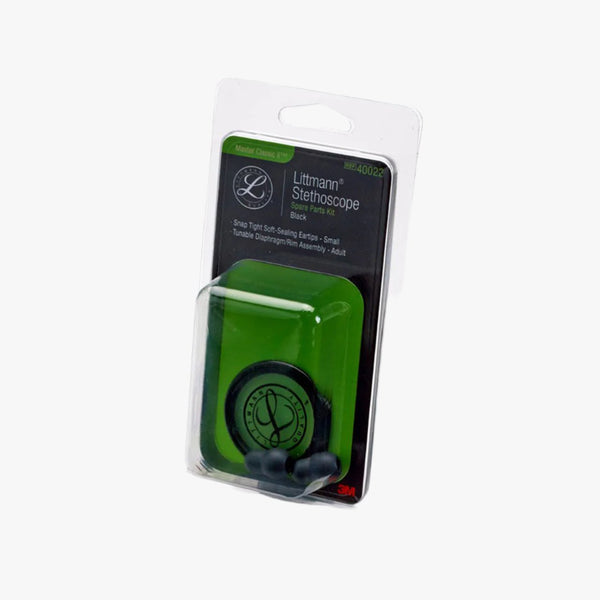 Littmann Stethoscope Spare Parts Kit, Master Classic, Black