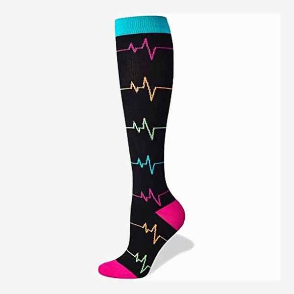 Compression Socks ECG Black