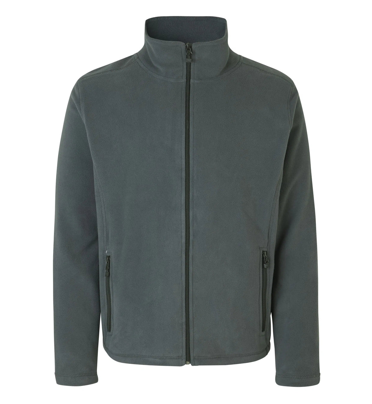 Fleecekofta ID Microfleece 0803 – unisex – Koksgrå