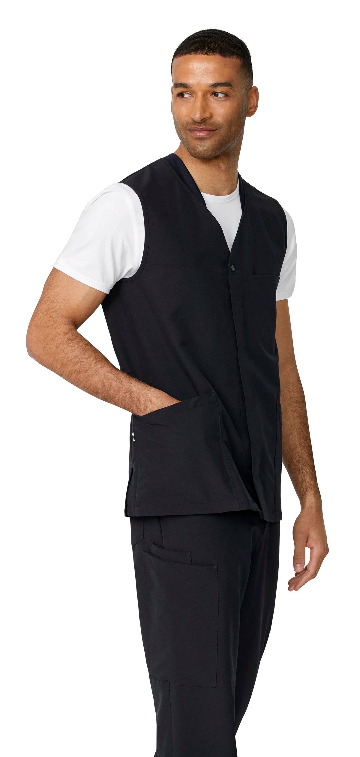 Väst Kentaur 4-way stretch – korsad hals, unisex