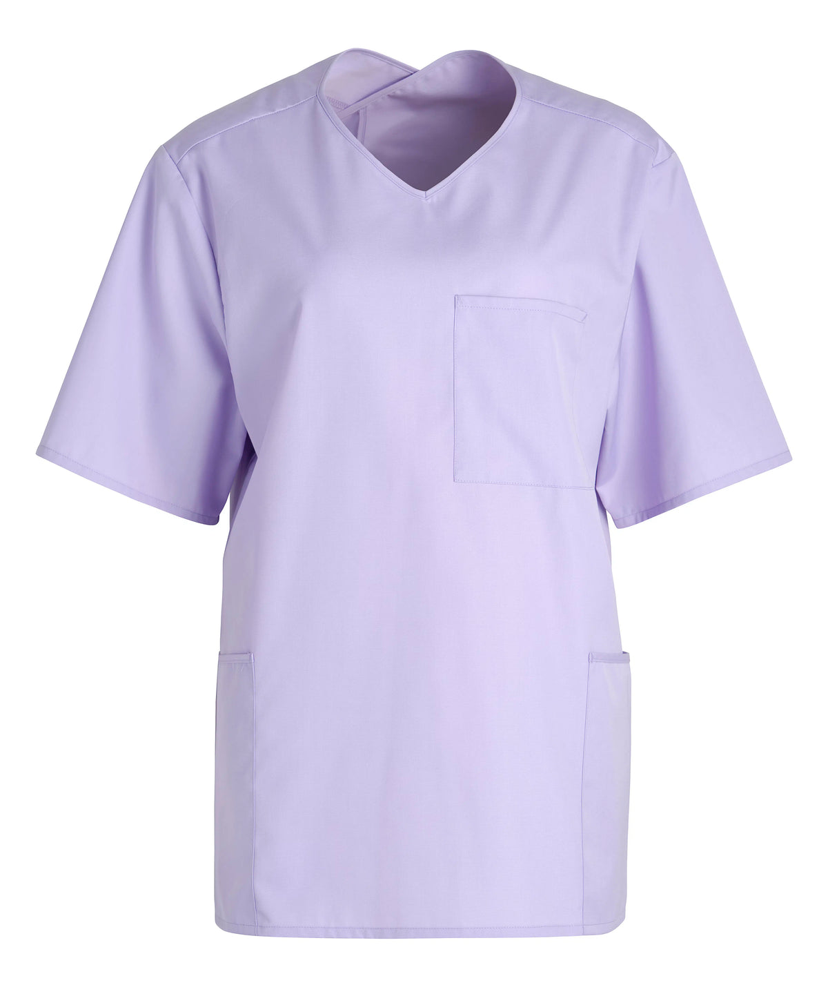Scrubstopp Kentaur Comfy Fit – korsad hals, unisex – Lavendel