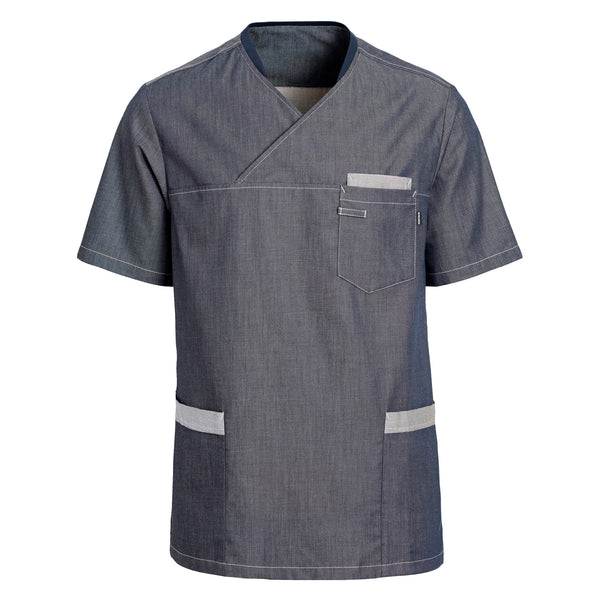 Bussarong Kentaur med kinakrage – unisex – Dark ocean