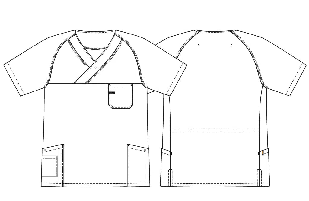 Bussarong Kentaur Tencel med kontrastsöm – unisex