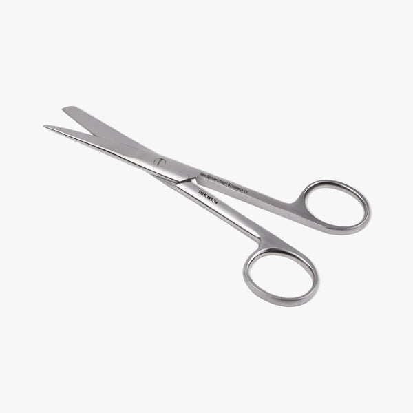 Surgical scissors straight 16 cm sharp/blunt