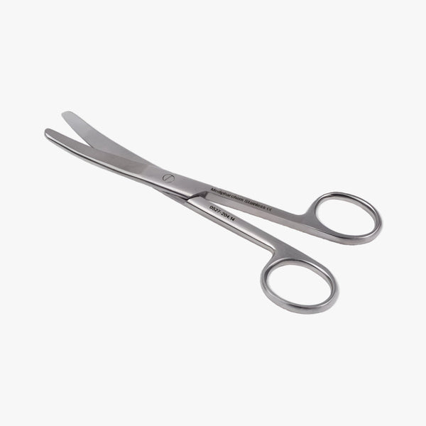 Surgical scissors curved 11 cm blunt