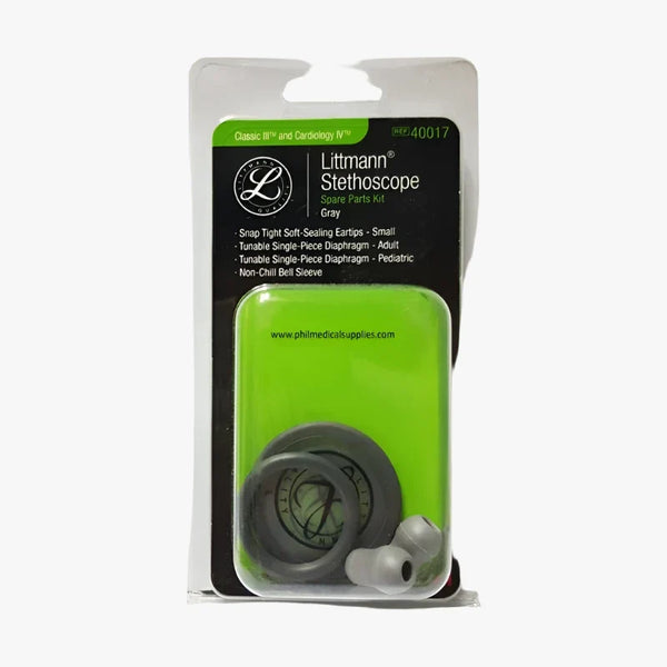 Littmann Stethoscope Spare Parts Kit, Lightweight II S.E., Black