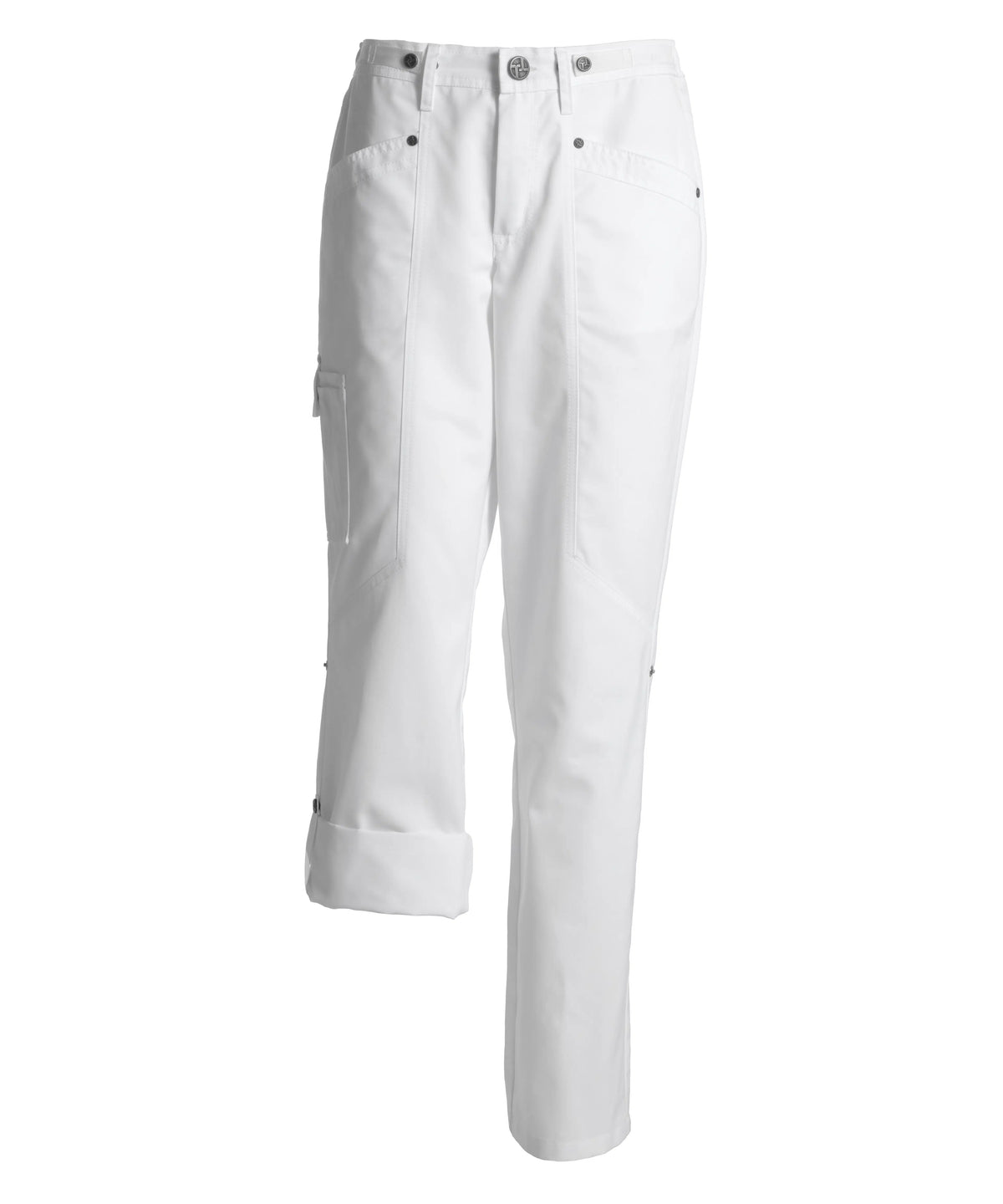 Arbetsbyxa Kentaur Flex – reglerbar midja, unisex – Vit