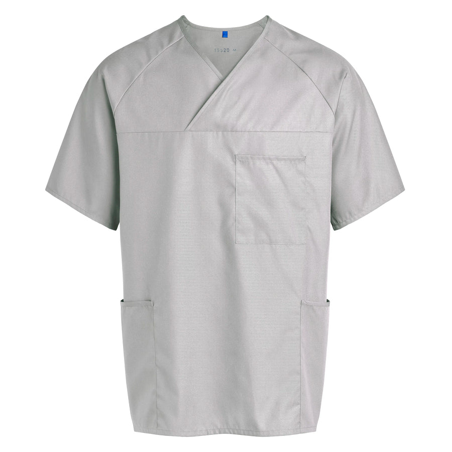 Scrubstopp Kentaur Comfy Fit – klassisk V-ringning, unisex – Grå