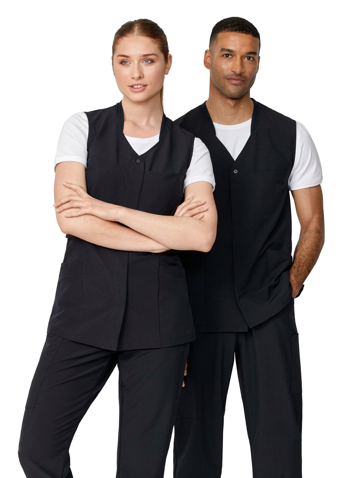 Väst Kentaur 4-way stretch – korsad hals, unisex