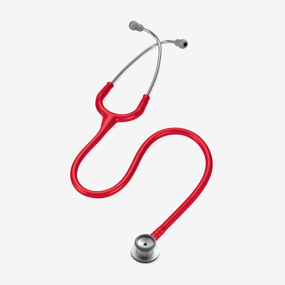 Littmann Classic II Infant Stethoscope, Red with Brushed Stainless Steel Chestpiece