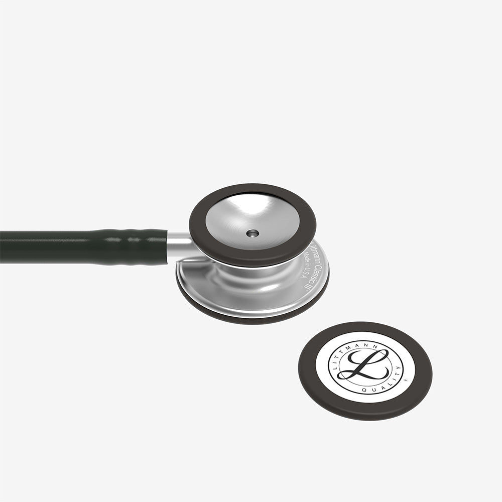 Littmann Classic III Stethoscope Black with Brushed Stainless Steel Chestpiece