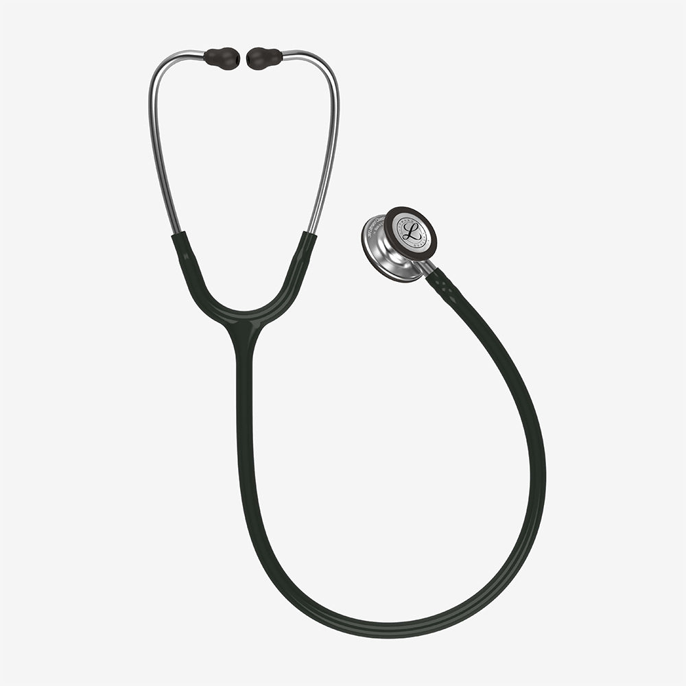Littmann Classic III Stethoscope Black with Brushed Stainless Steel Chestpiece