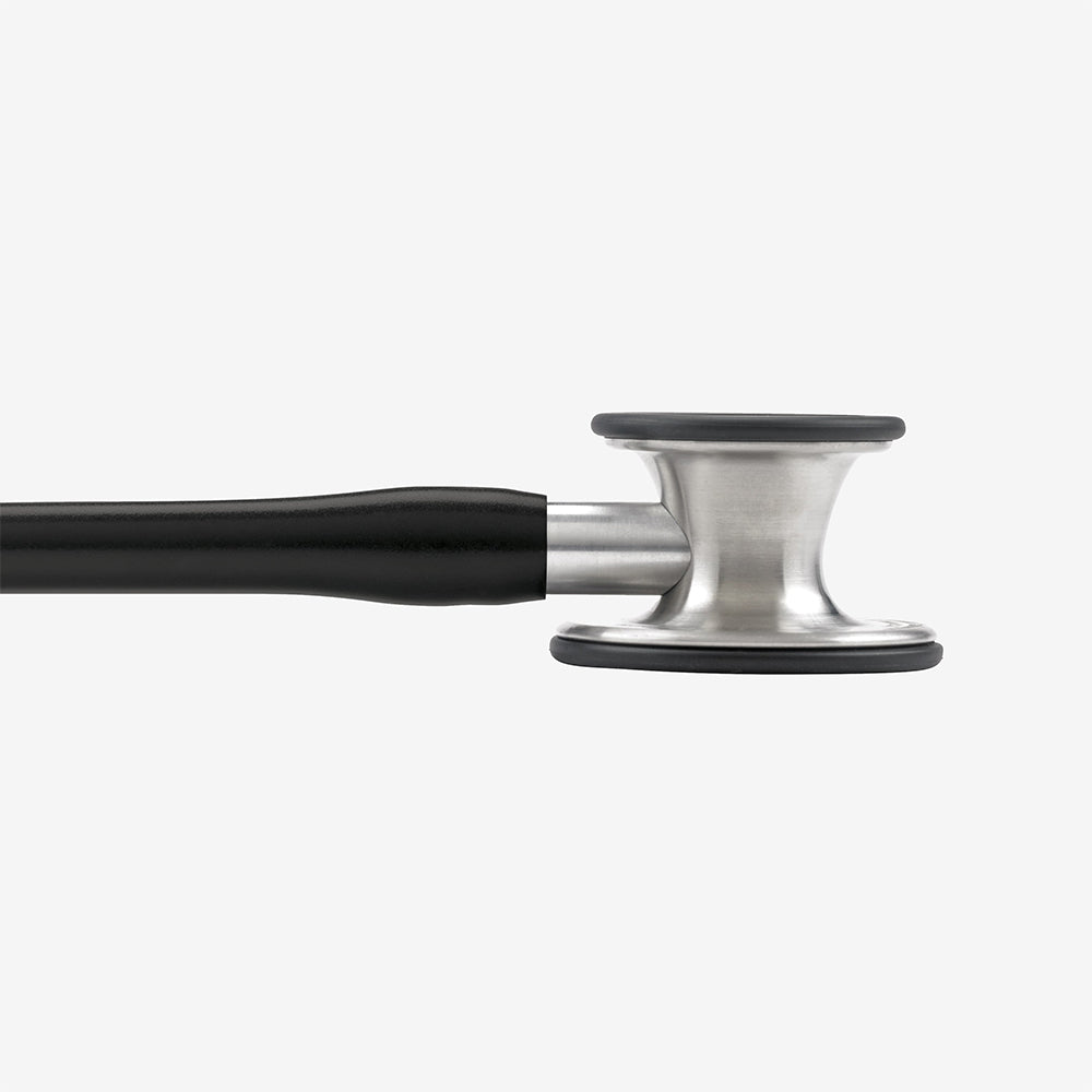 Stethoskop Littmann Cardiology IV Schwarz mit Bruststück aus gebürstetem Edelstahl