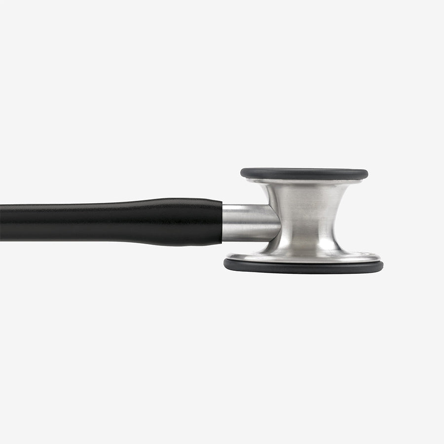 Stethoskop Littmann Cardiology IV Schwarz mit Bruststück aus gebürstetem Edelstahl