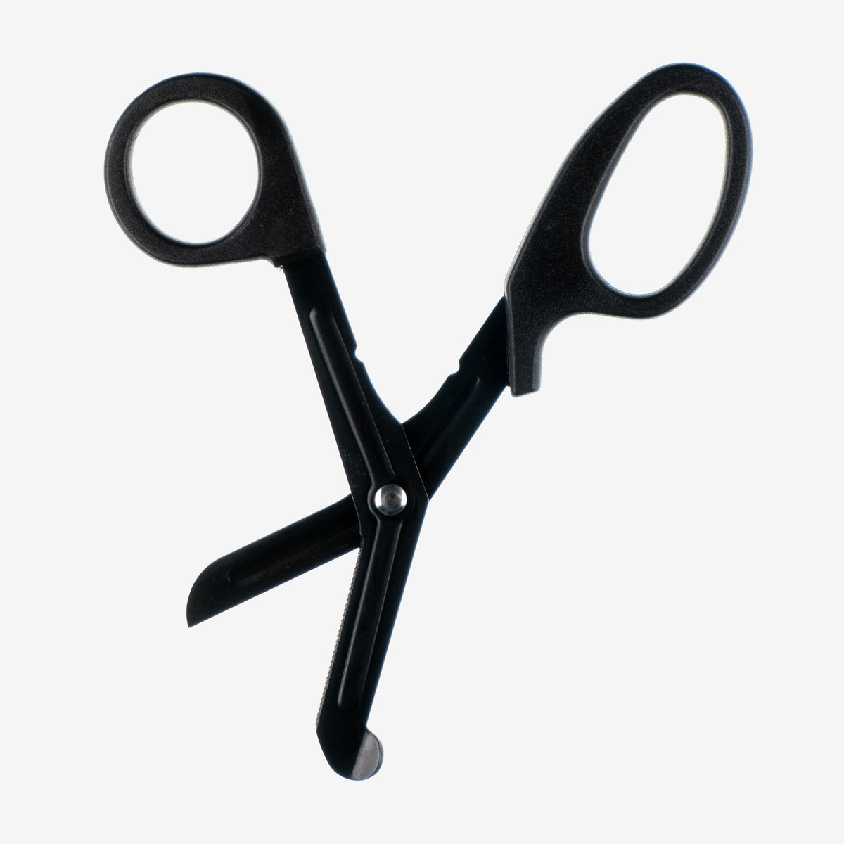 Bandage Scissors Black Handle Black Blades