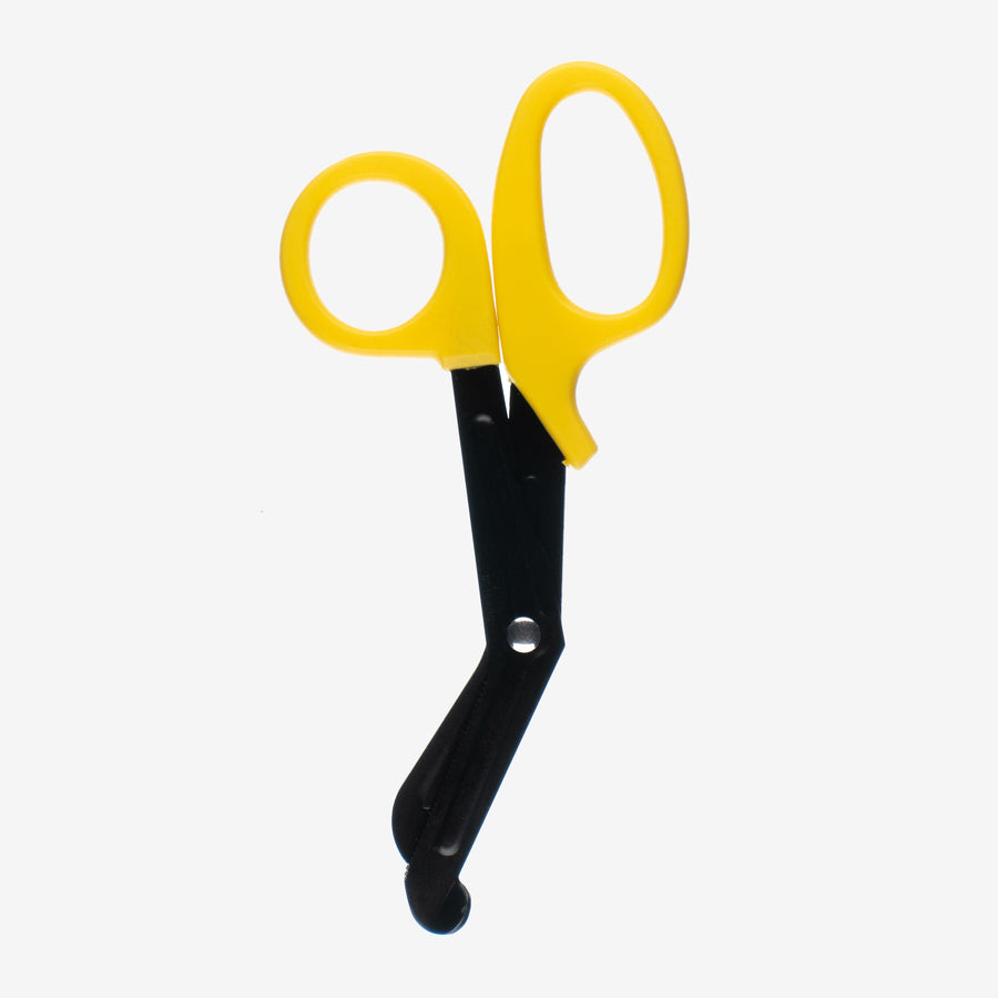 Bandage Scissors Yellow Handle Black Blades